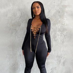 Chain Cat Suit